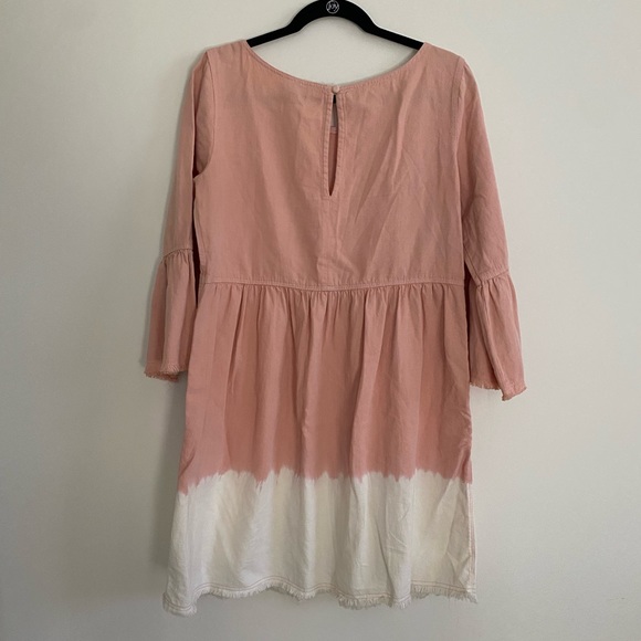 Anthropologie Holding Horses Pink Ombré Lillibet Denim Dress - Picture 5 of 10